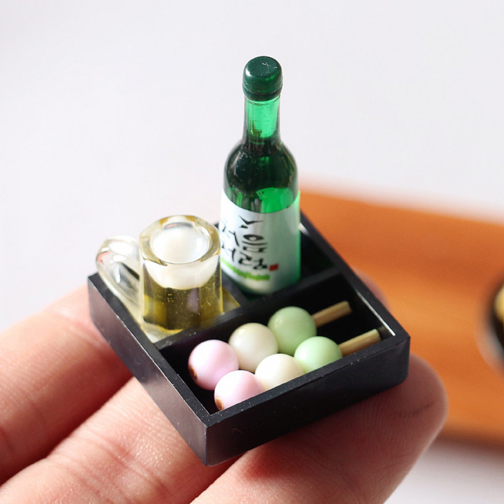 Japanese Lifestyle And Food - Juego decorativo realista de Mini Sushi,