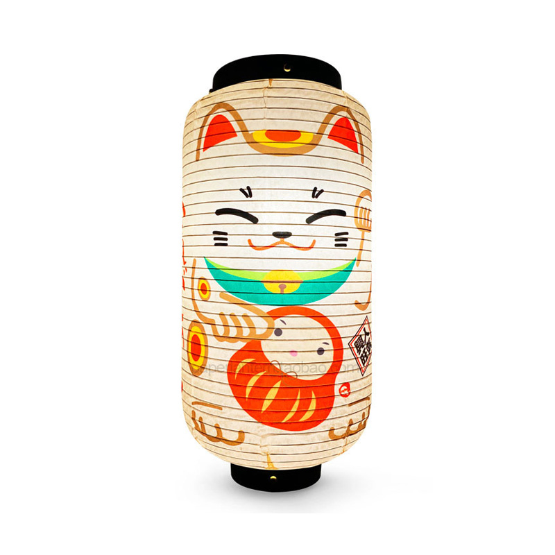 Japanese Lantern Paper - Farol de Papel Japonés con Diseño