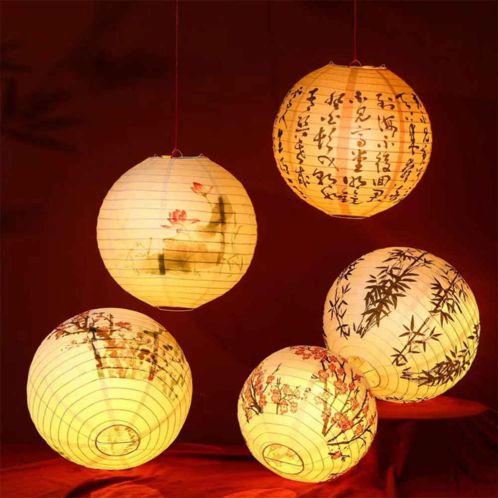 Japanese Lantern Paper - Linternas de papel orientales DIY, paquete