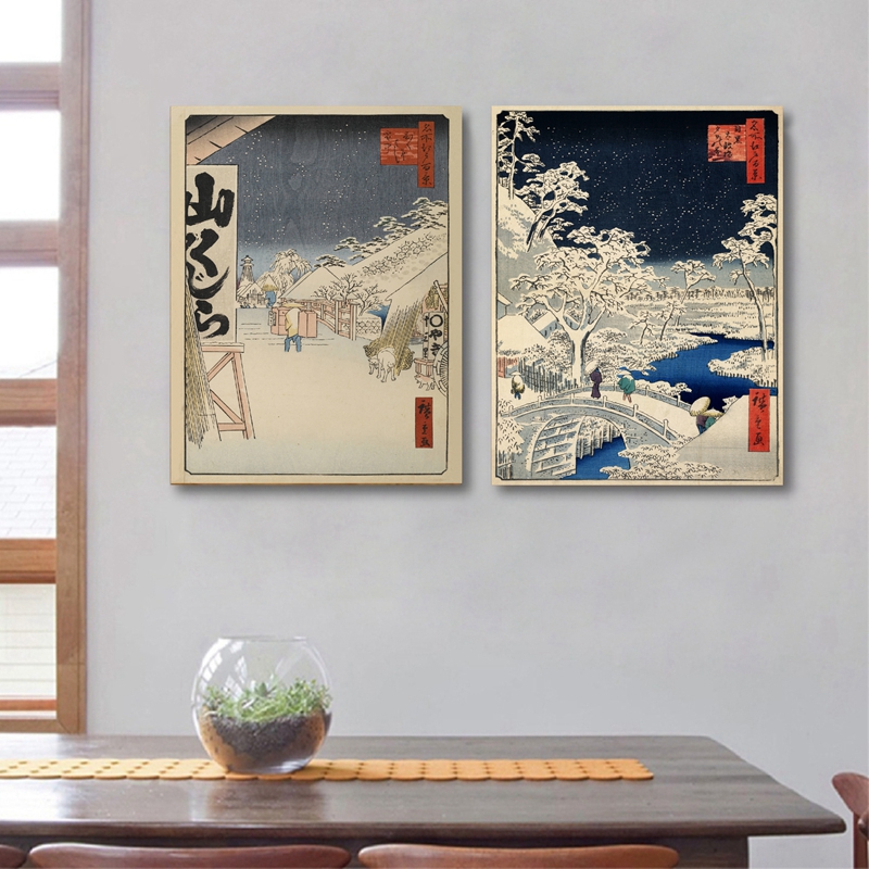 Póster de paisaje tradicional  - Japanese Lifestyle Home reseña y precio