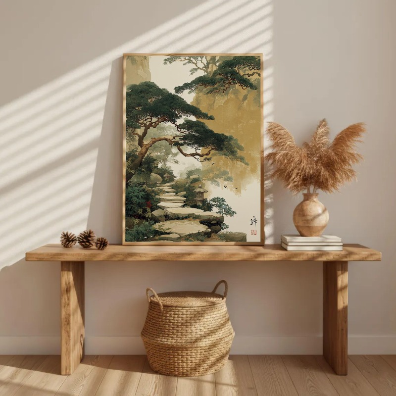 Póster de Vinilo Vintage con M - Japanese Lifestyle Home reseña y precio
